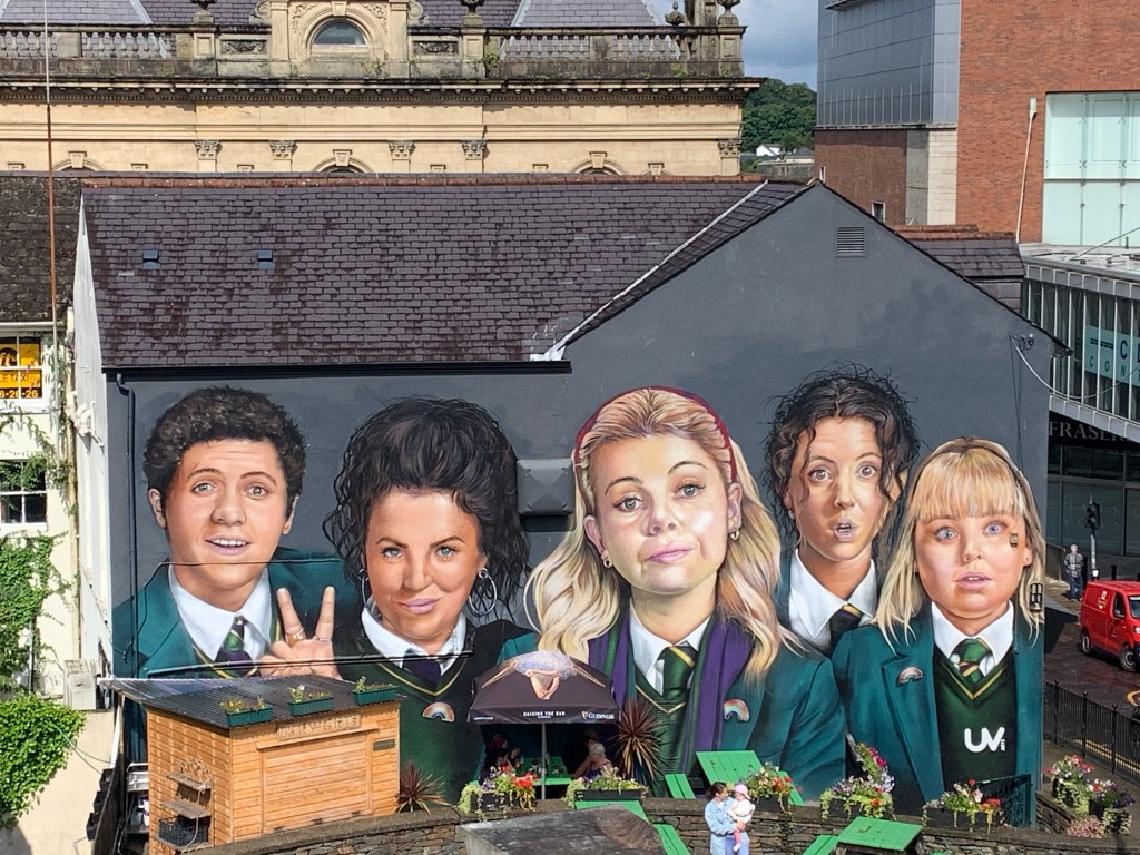 NI Day 5 Castlerock, Downhill Demesne, Mussenden Temple, Derry-Londonderry, Bogside, Walled City Brewery&nbsp;090821