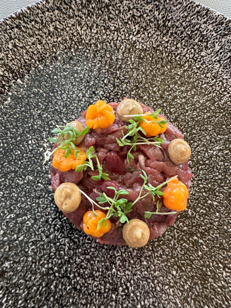 Reindeer tartare